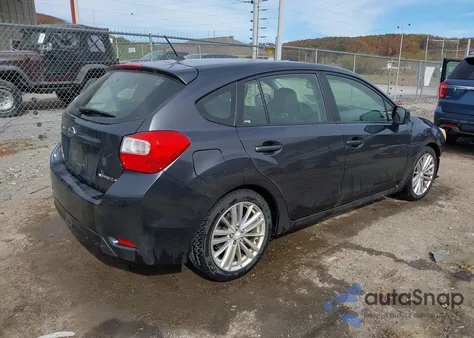 2012 Subaru Impreza 2.0I Premium z USA, uszkodzony, nr VIN JF1GPAD60CH231460
